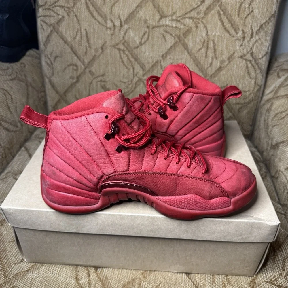Size 8 -‎ Nike Air Jordan 12 Retro Gym Red 130690-601
